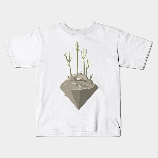 Piece of desert Kids T-Shirt by scarriebarrie